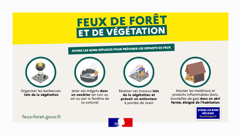 Prevention feux de forêt