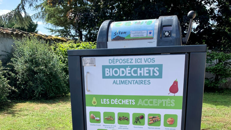 Bac collecte biodéchets