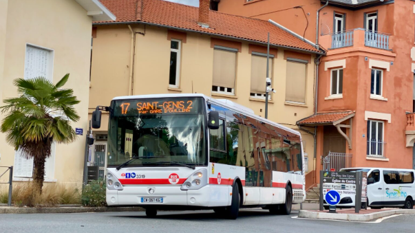 Bus TCL de la ligne 17