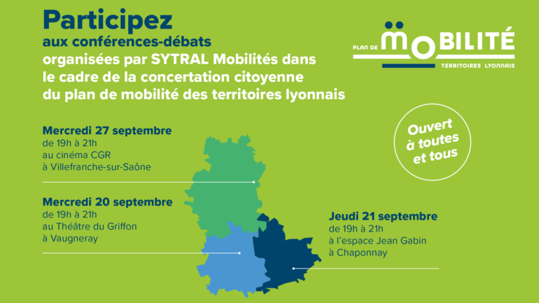 Conférences-débats Sytral Mobilités