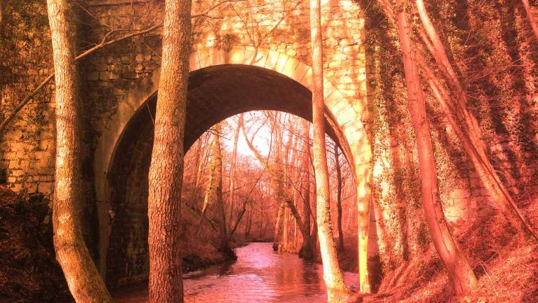 Pont route de Corrandin