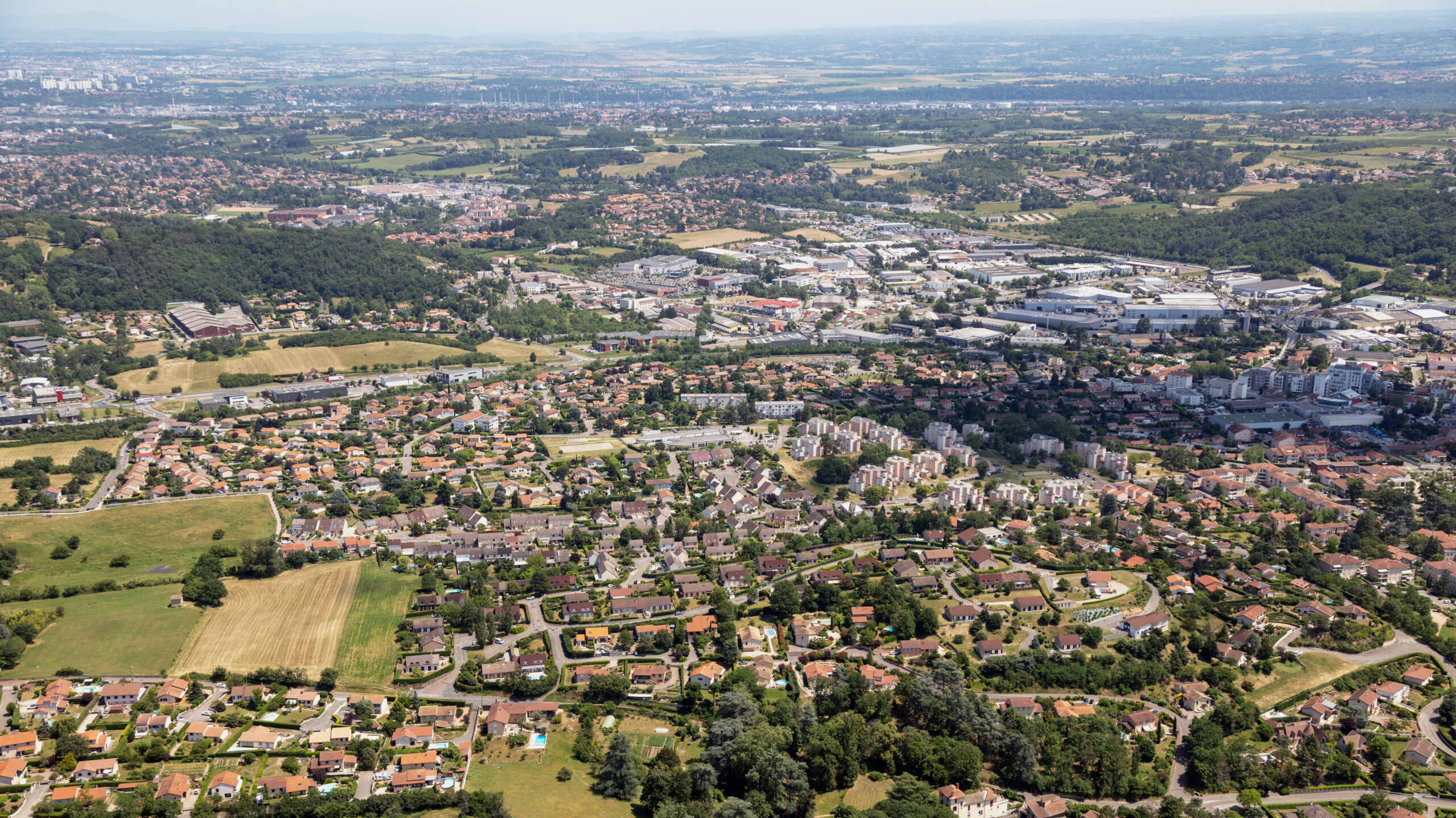 Vue aérienne CCVG